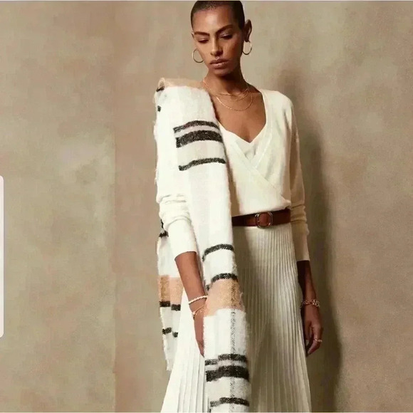 Banana Republic Forever Wrap Pullover Sweater - Picture 1 of 11